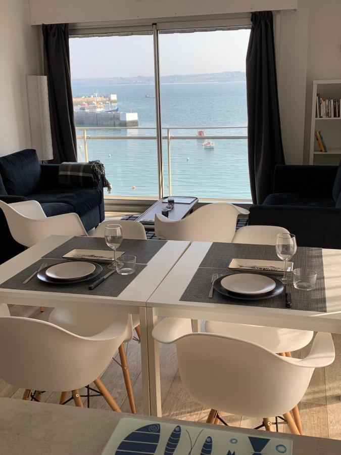 Appartement Design VIII - Port Rosmeur - Sublime Vue Mer Douarnenez Exteriér fotografie