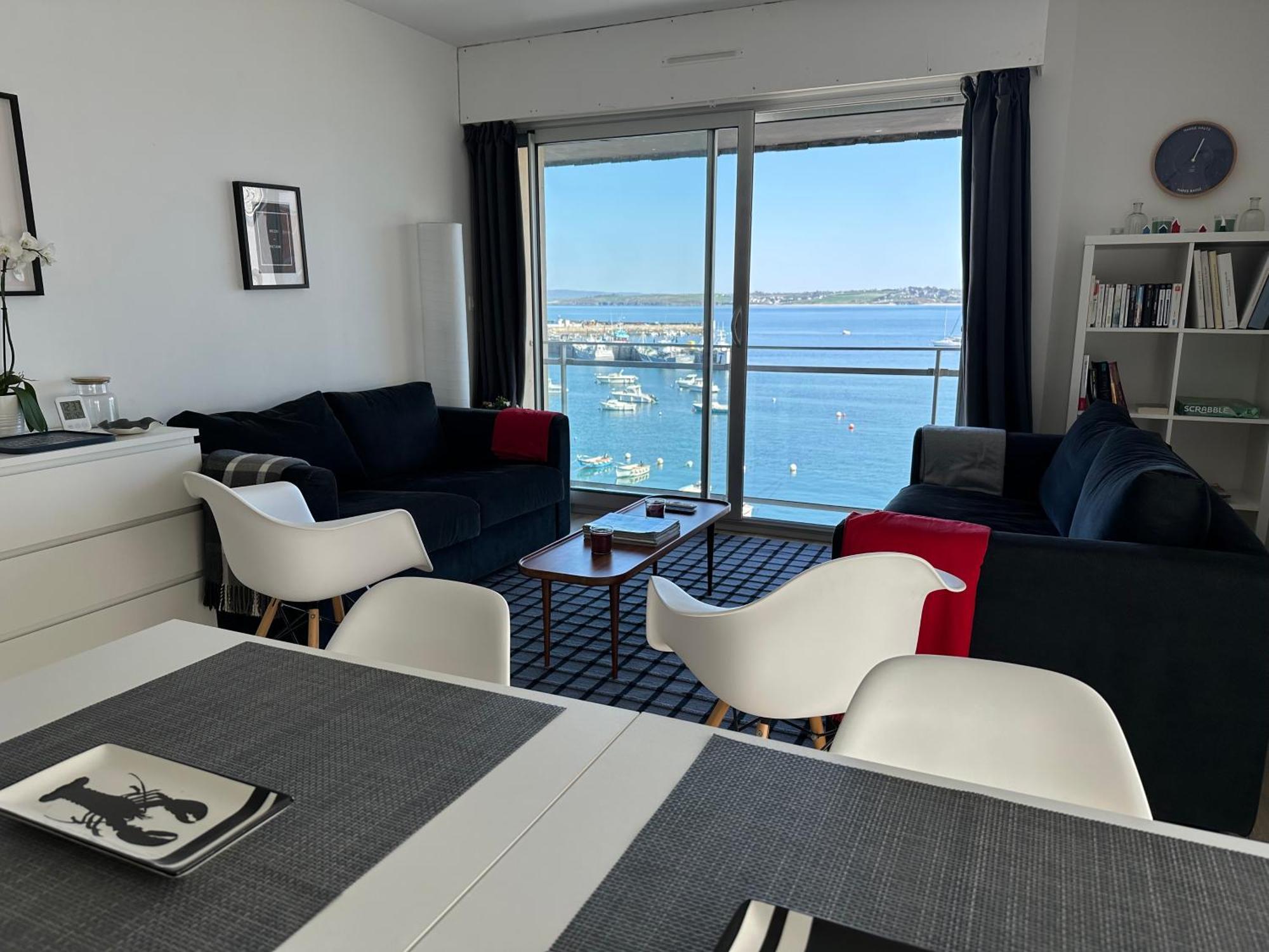 Appartement Design VIII - Port Rosmeur - Sublime Vue Mer Douarnenez Exteriér fotografie