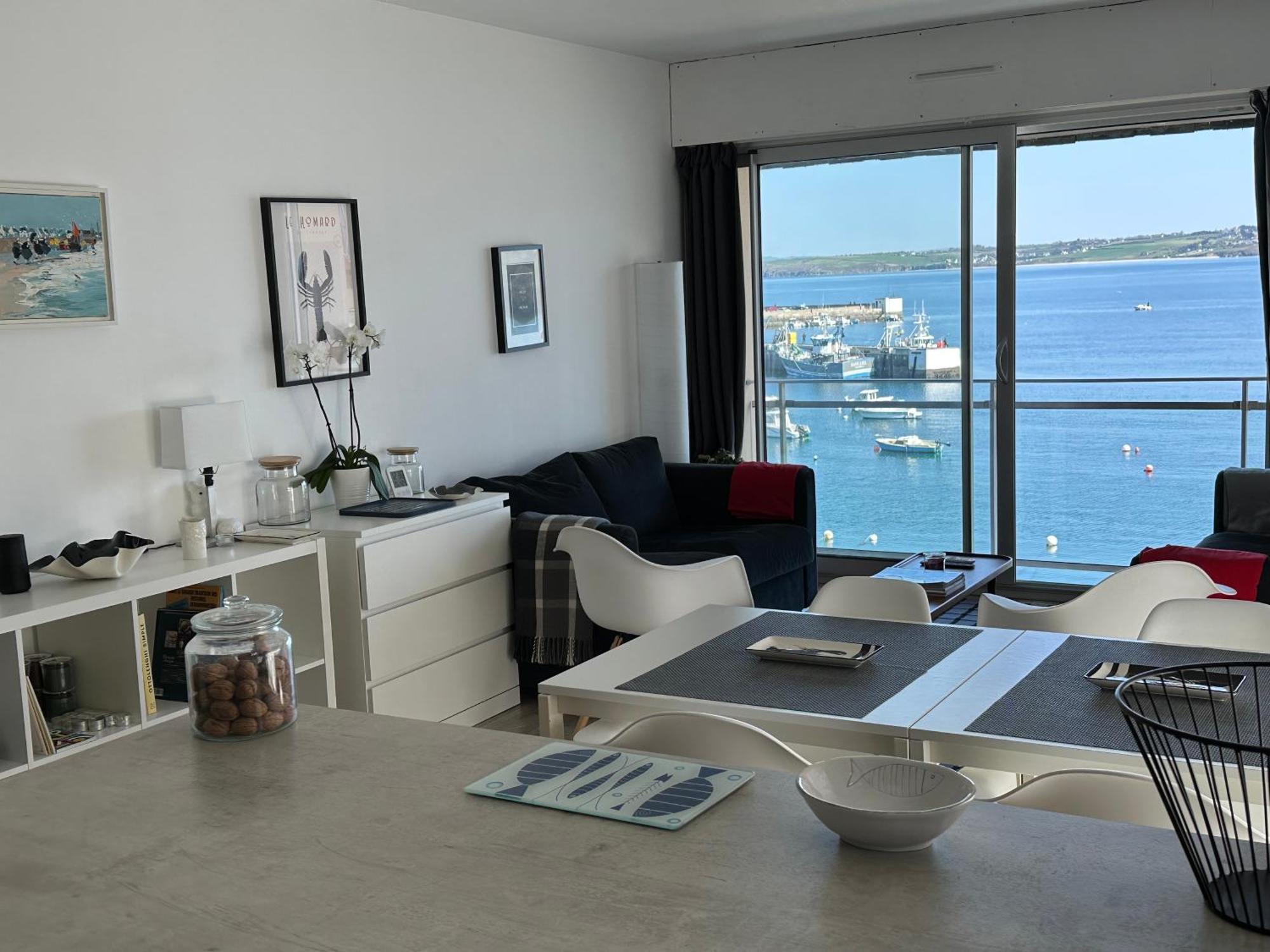 Appartement Design VIII - Port Rosmeur - Sublime Vue Mer Douarnenez Exteriér fotografie