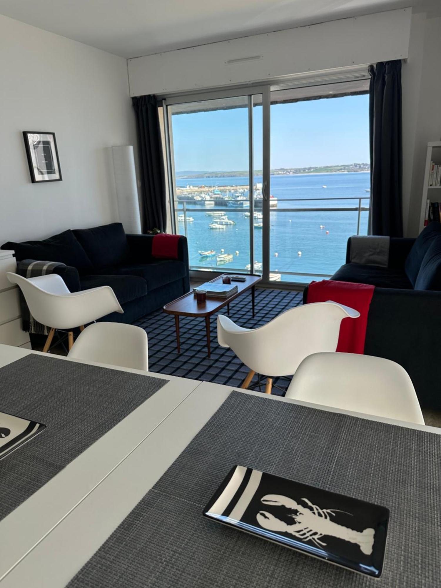 Appartement Design VIII - Port Rosmeur - Sublime Vue Mer Douarnenez Exteriér fotografie